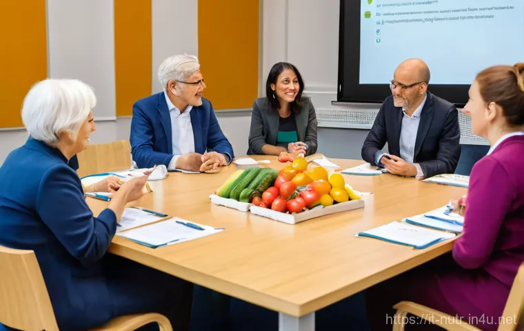 영양사 취업 성공 스토리 - **Prompt 2: Empathetic Nutritionist-Patient Consultation**
    "A male nutritionist, appearing empat...