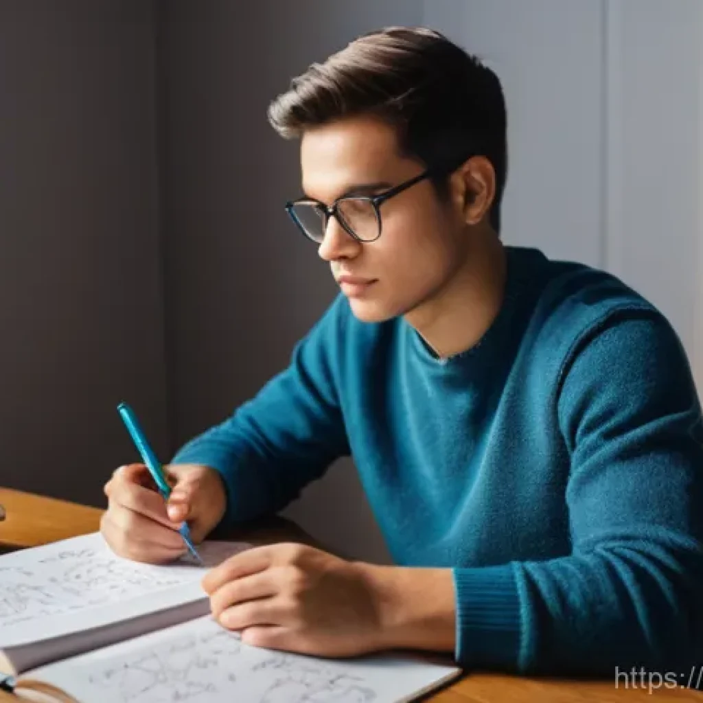 영양사 실기시험 꿀팁 - **Prompt:** A focused young adult, appearing to be in their mid-20s, male or female, sits comfortabl...