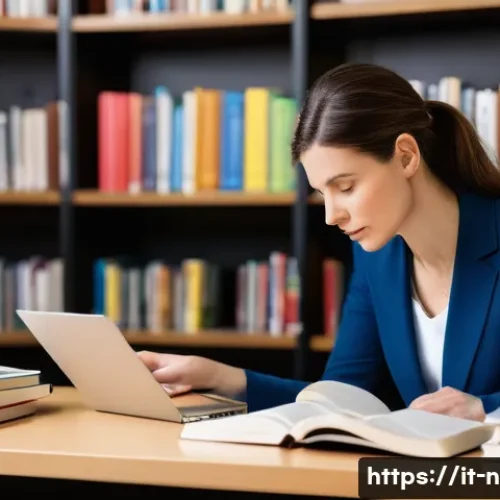 영양사 취업 후 초반 실수 방지 - **Prompt:** A focused and competent female nutritionist, appearing to be in her late 30s or early 40...